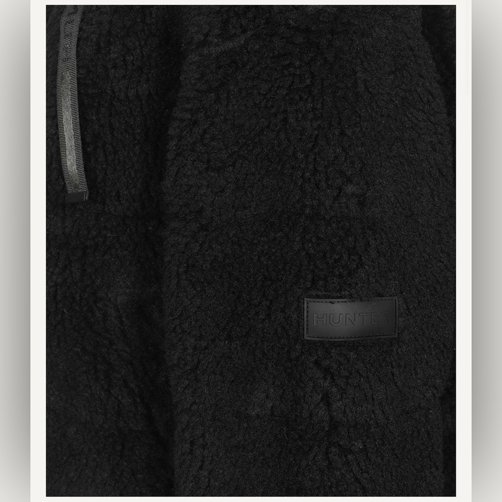 HUNTER WANDERER SHERPA PUFFER Jacket - Black Size XL - Picture 11 of 11